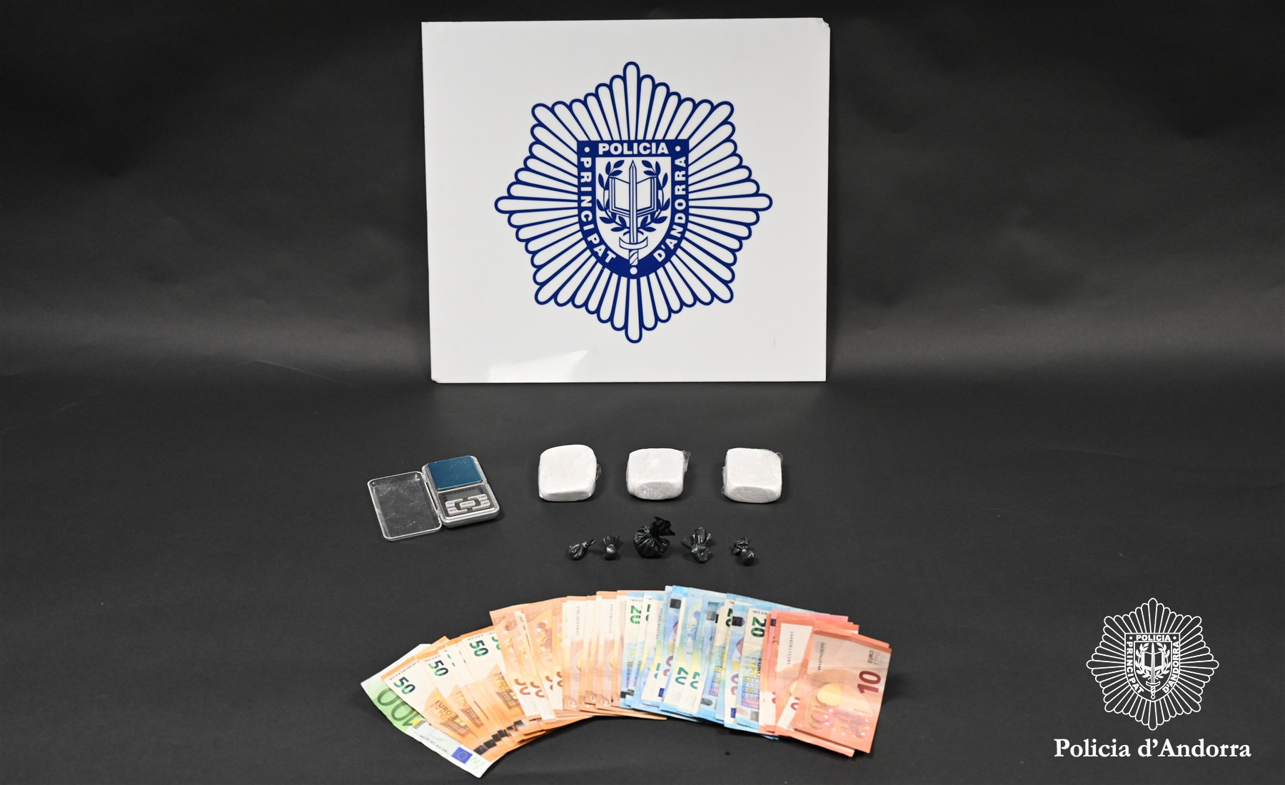 La Policia comissa més de 320 grams de cocaïna i deté un presumpte traficant en una operació antidroga