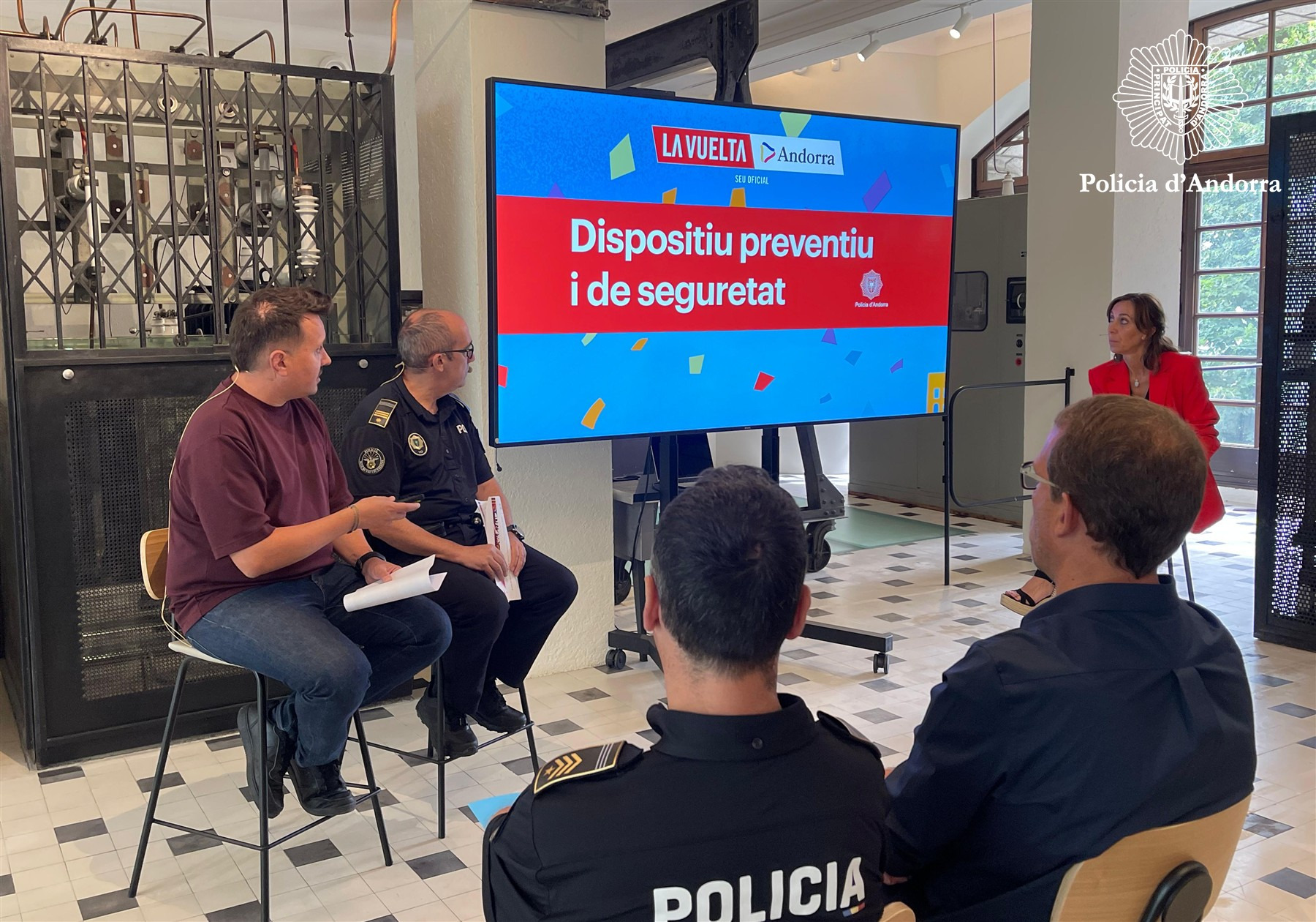 La Policia desplegarà un dispositiu preventiu i de seguretat amb prop de 190 efectius per a La Vuelta